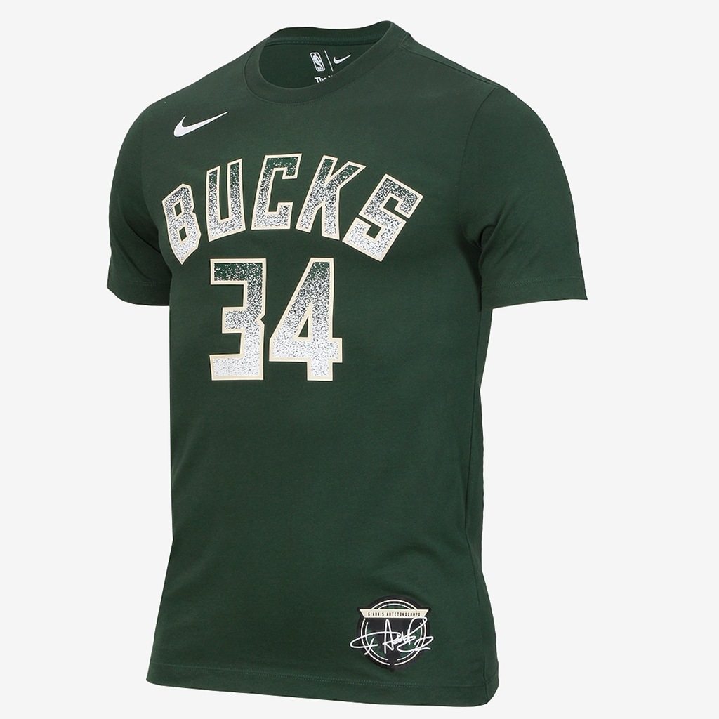 Camiseta Nike Giannis Antetokounmpo Milwaukee Bucks Masculina