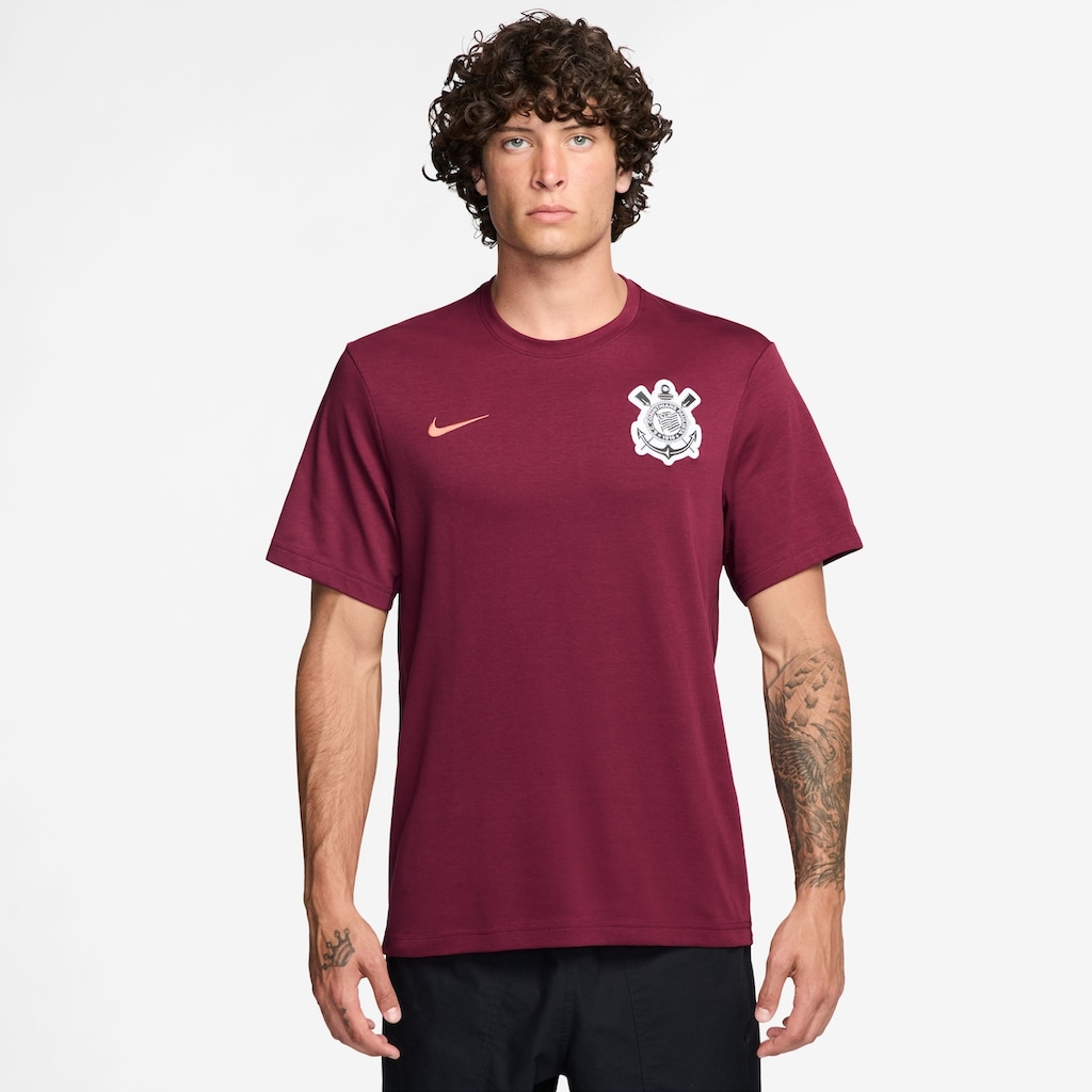 Camiseta do Corinthians Nike Travel Masculina