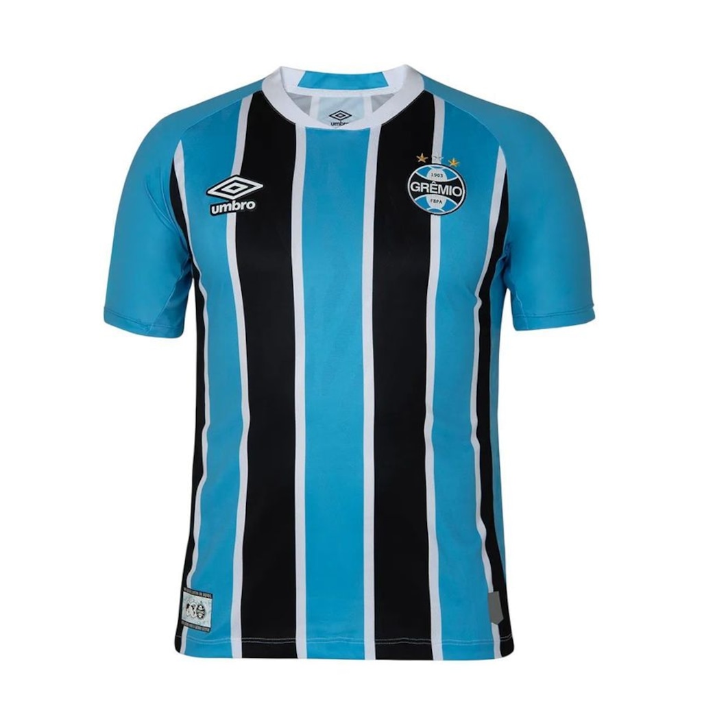 Camiseta Umbro M/c Grêmio I 2025 N10 - Masculina
