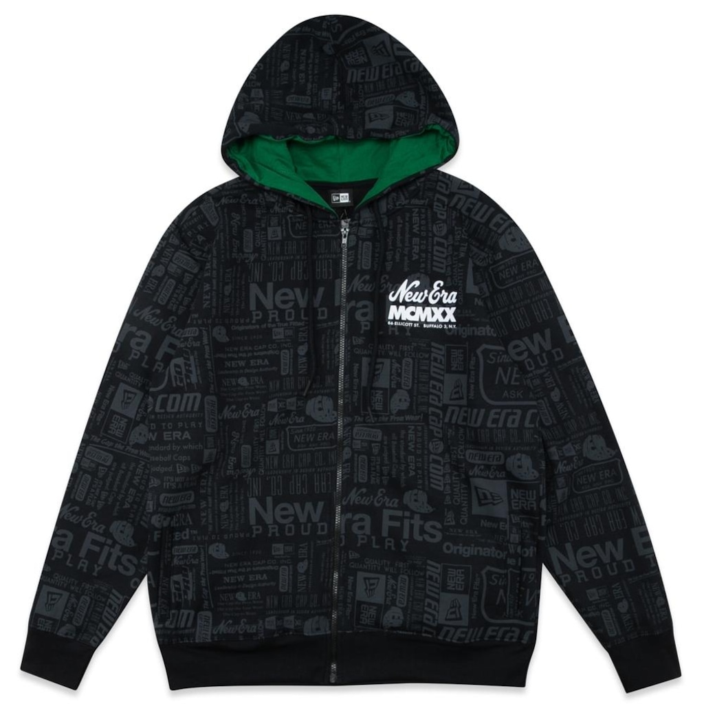 Blusão New Era Canguru Aberto Branded Originators - Masculino