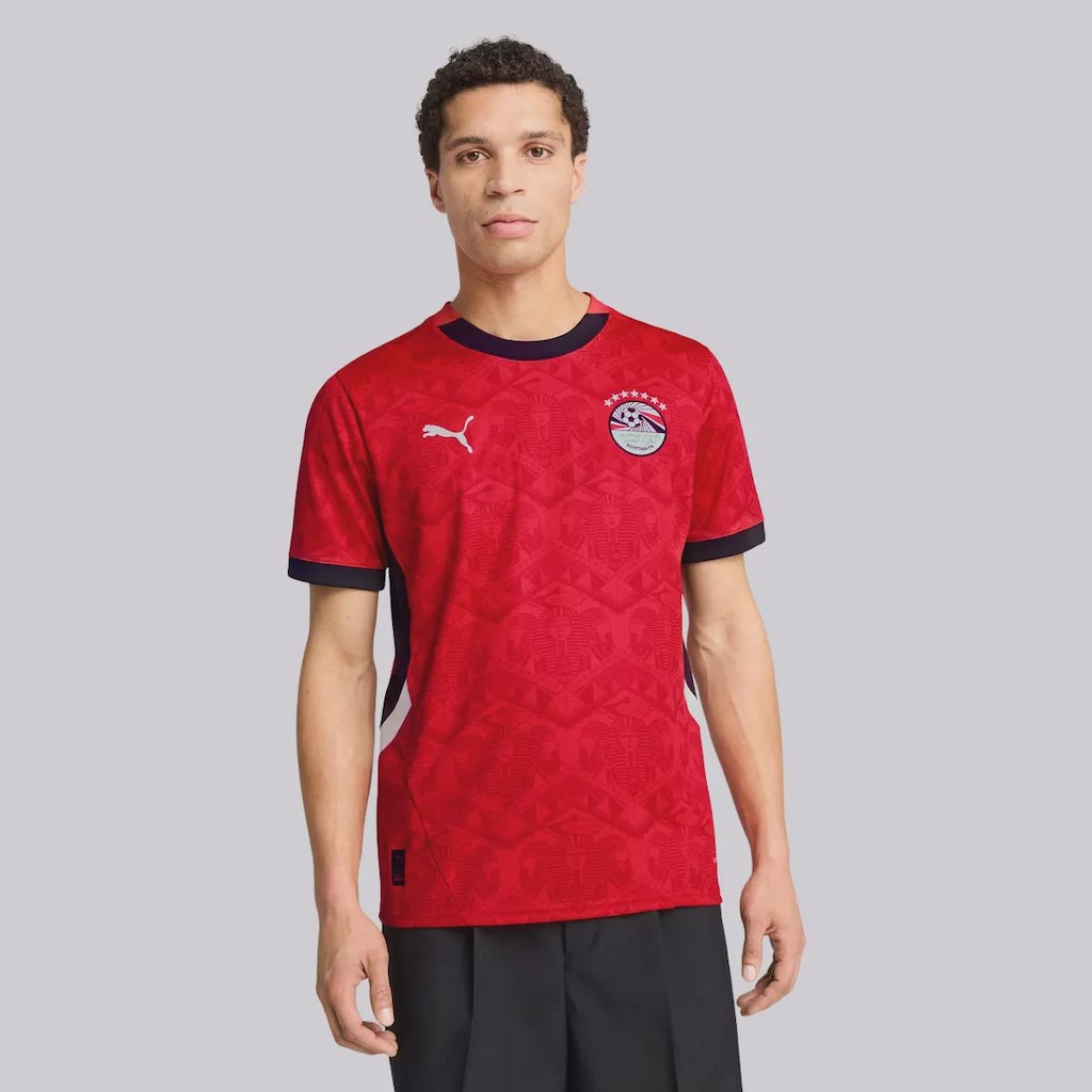 Camisa Egito 2025 Puma Home Masculina - Foto 1