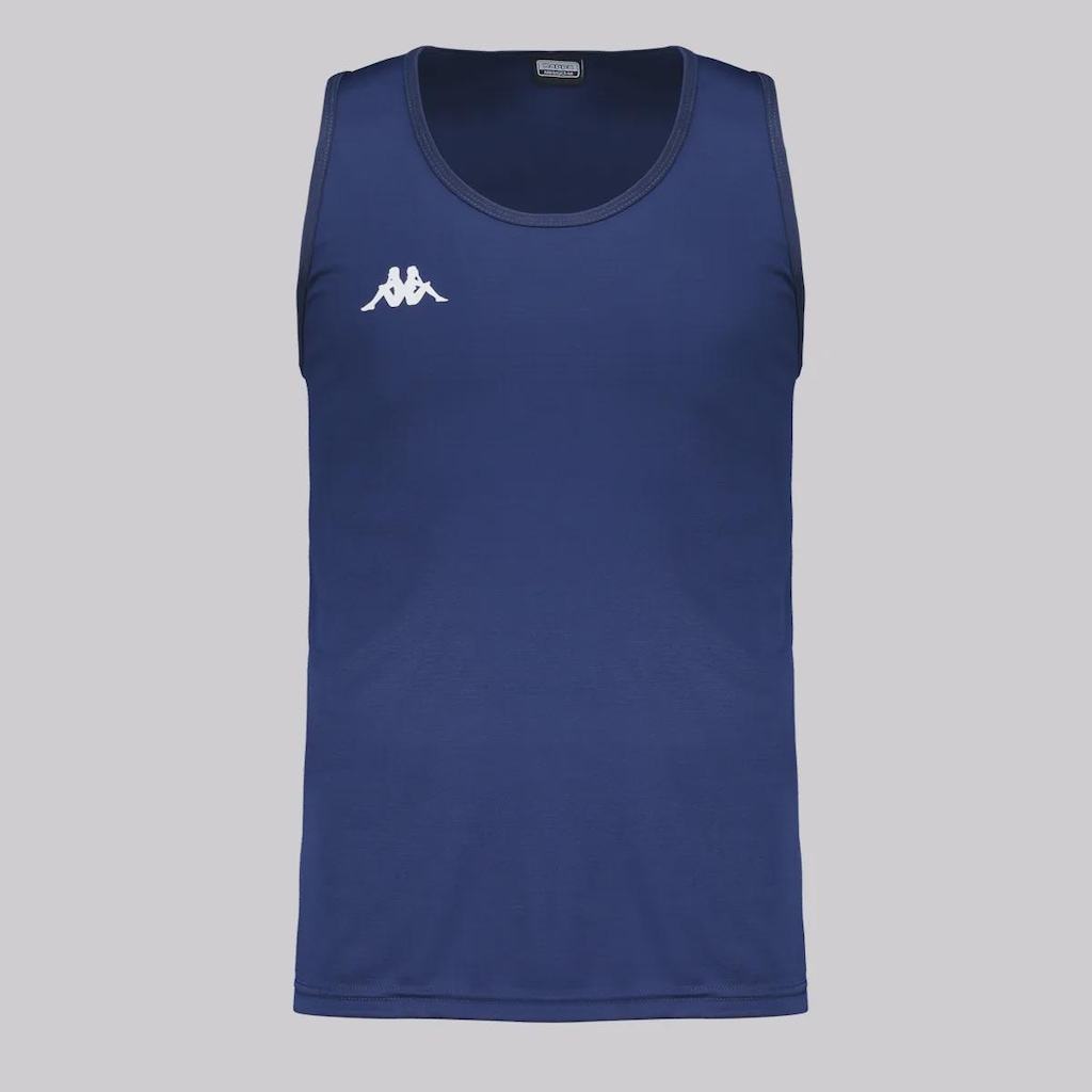Camiseta Regata Kappa Basic Listrada Masculina