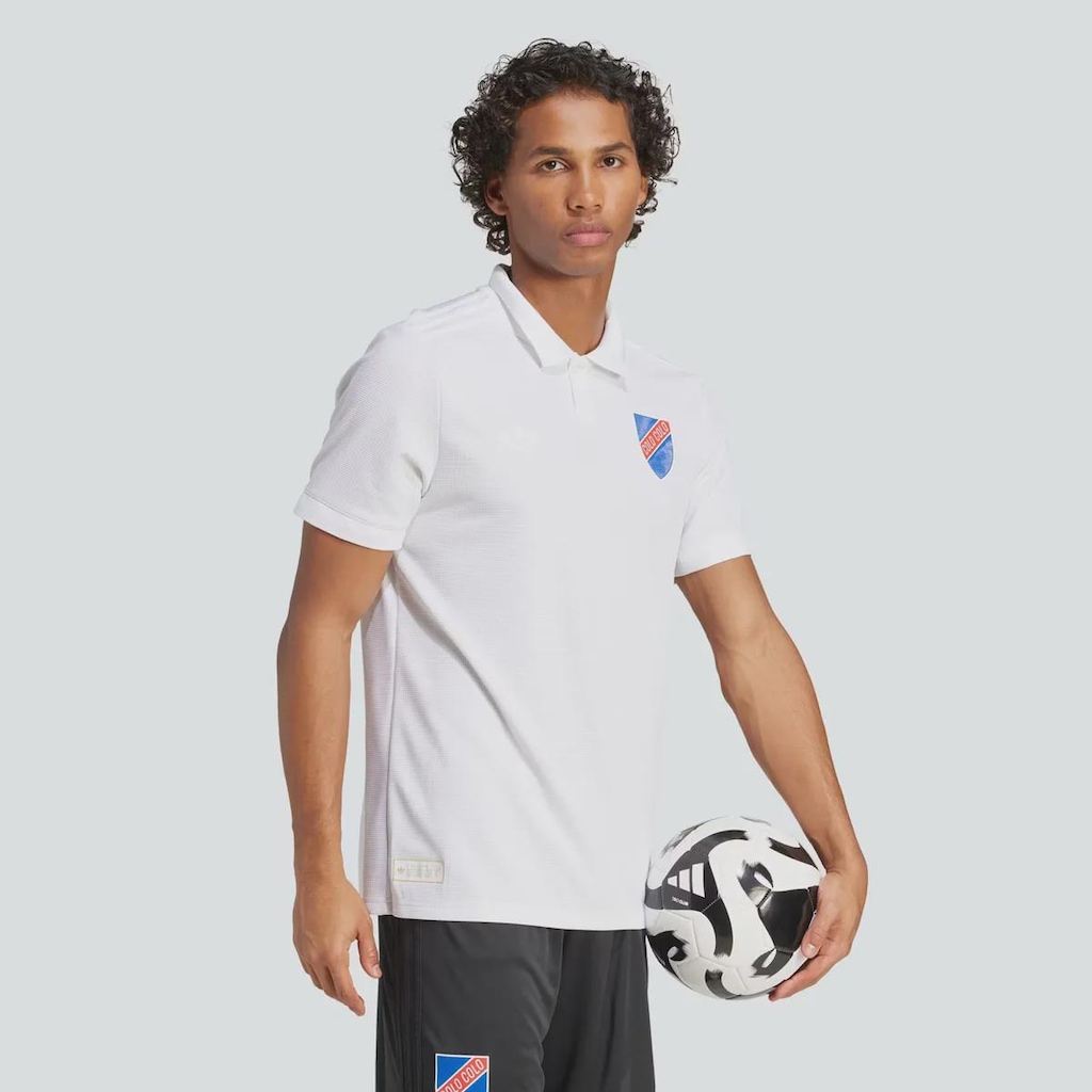 Imagem 3 do produto Camisa Polo Colo Colo adidas Comemorativa 100 Anos Masculina