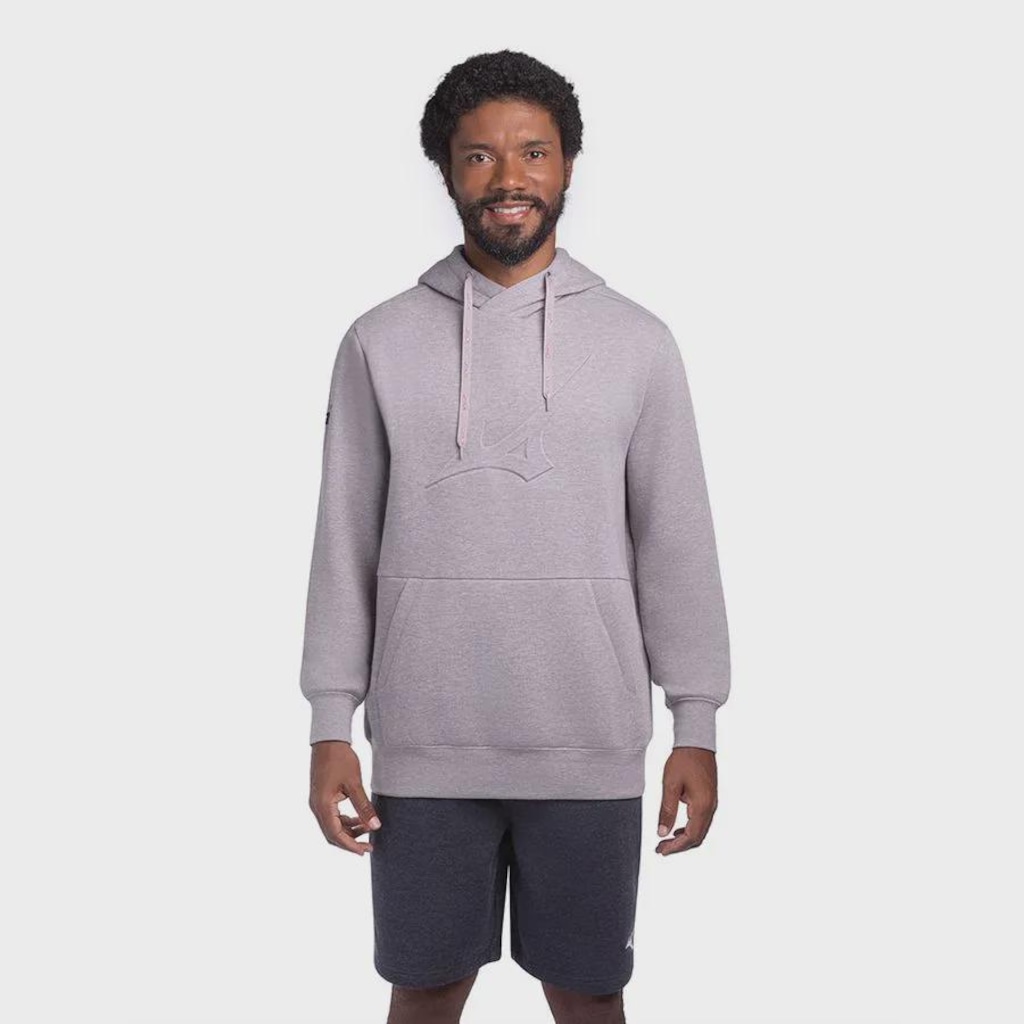 Blusão de Moletom Masculino Mizuno Soft II