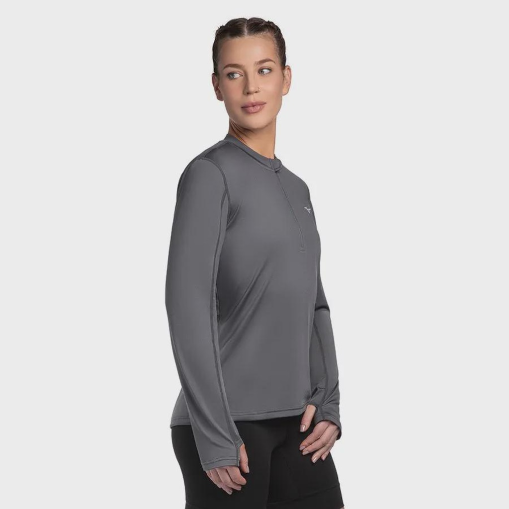 Imagem 2 do produto Camiseta Manga Longa Mizuno Corrida Térmica Feminina