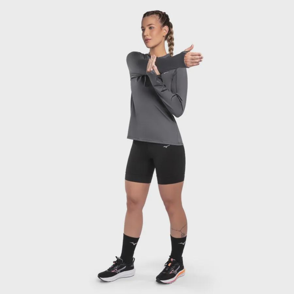 Imagem 5 do produto Camiseta Manga Longa Mizuno Corrida Térmica Feminina