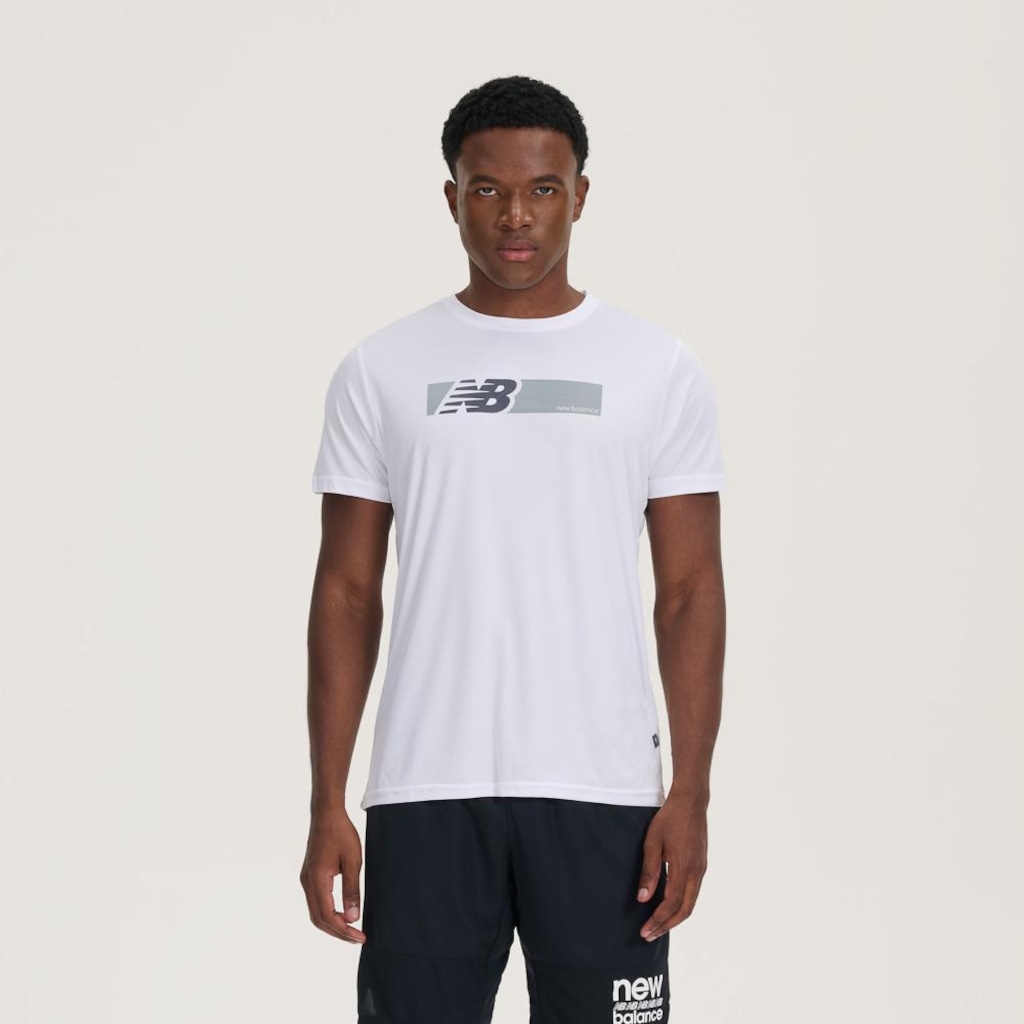 Camiseta New Balance Box Performance - Masculina
