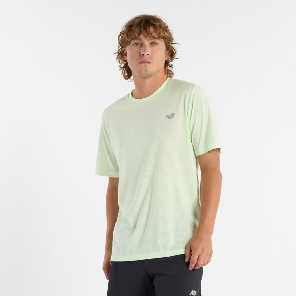 Camiseta New Balance Atlhetics Run - Masculina