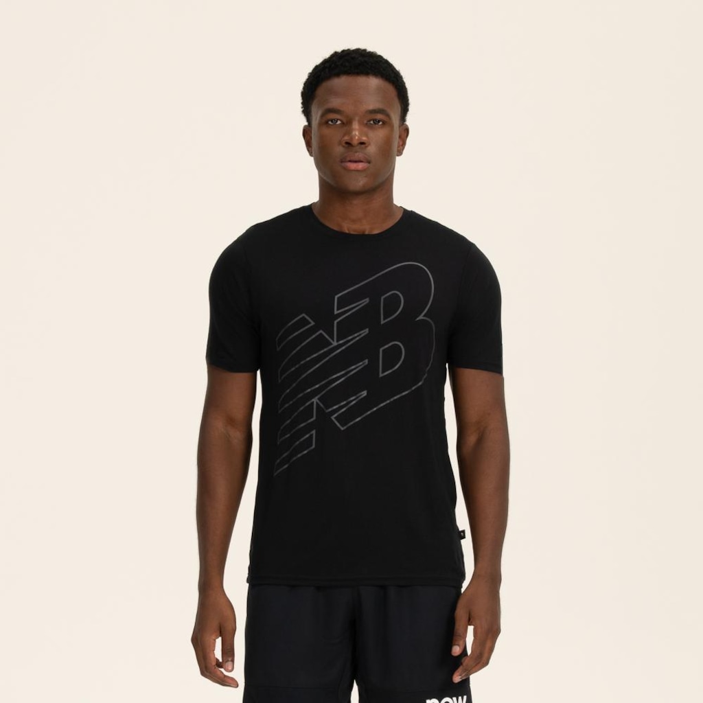 Camiseta New Balance Active Logo - Masculina