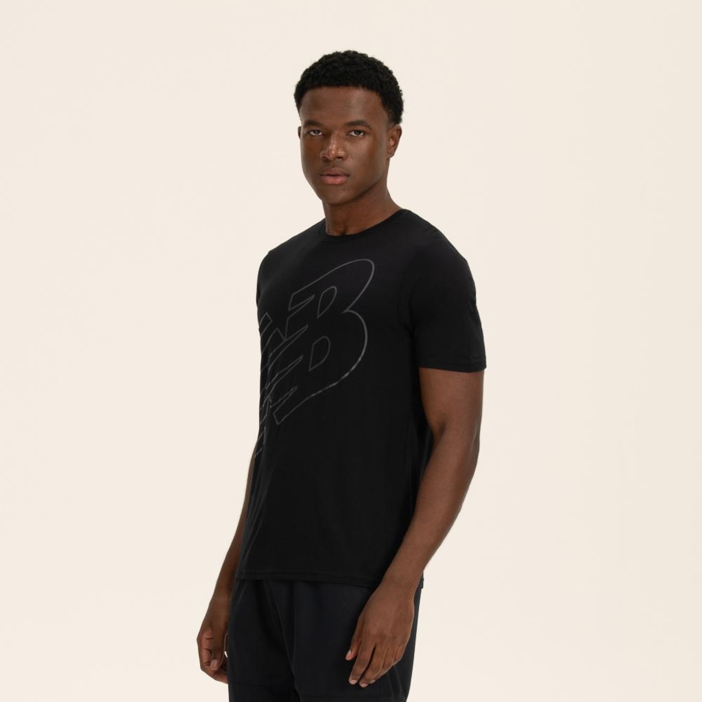 Imagem 2 do produto Camiseta New Balance Active Logo - Masculina