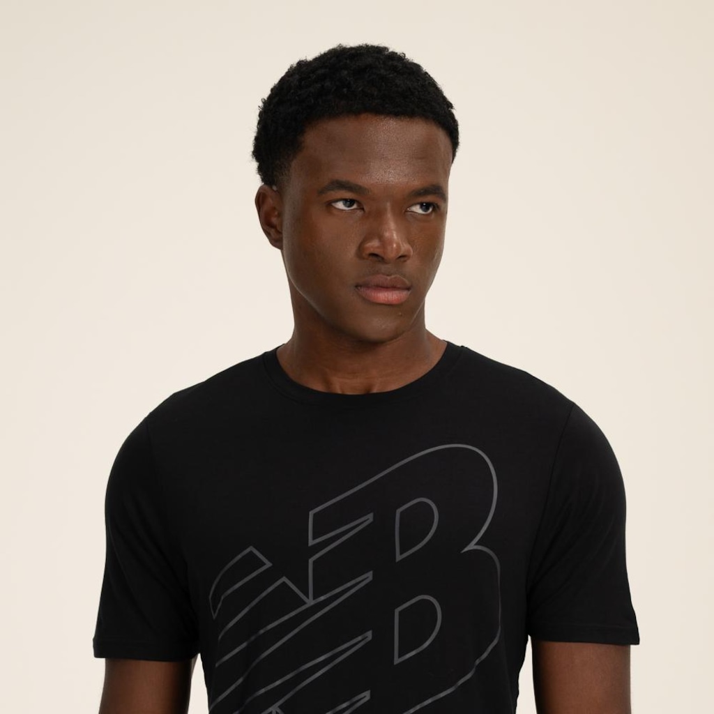 Imagem 4 do produto Camiseta New Balance Active Logo - Masculina