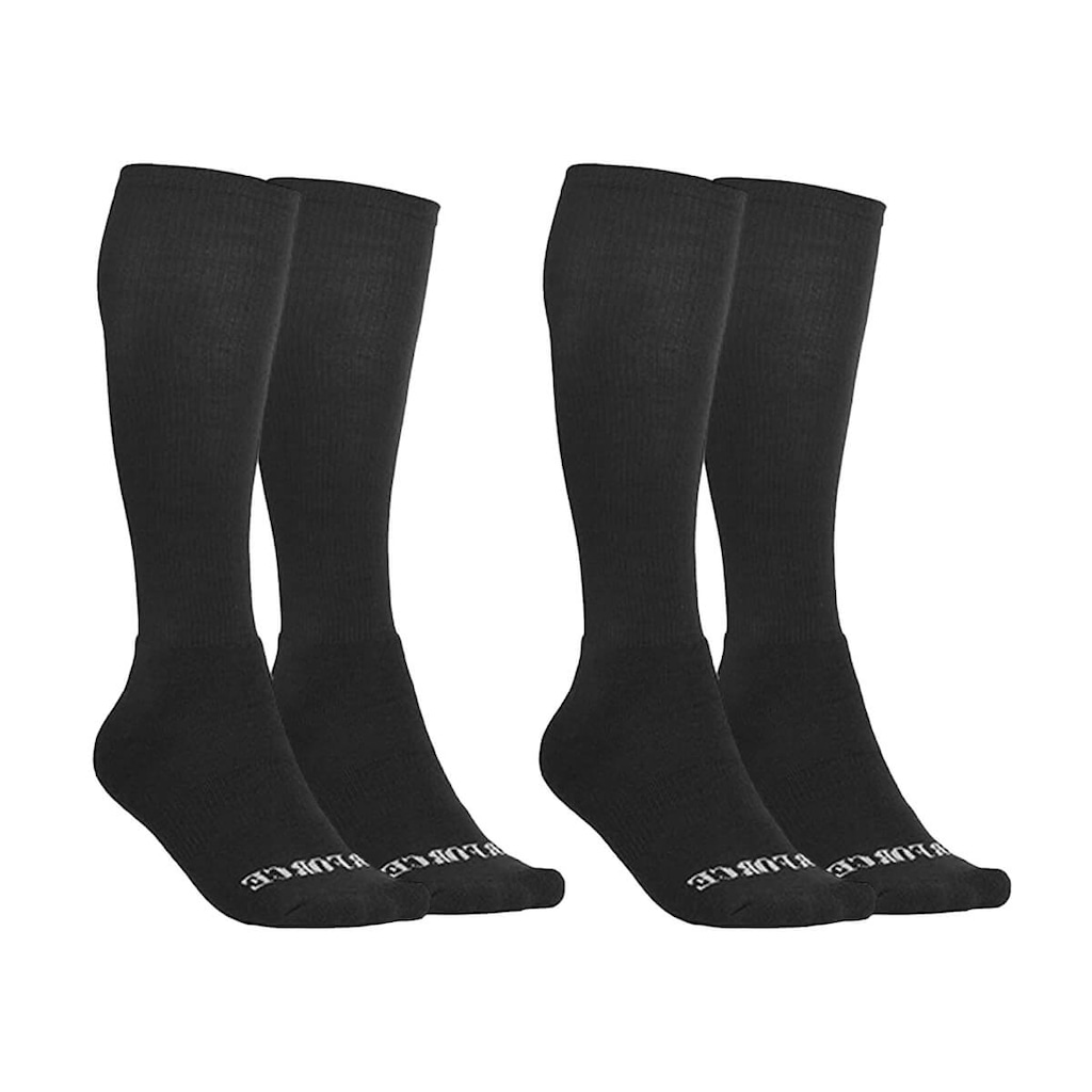 Meia Cano Alto BR Force Tática Batalha - 02 Pares - Unissex