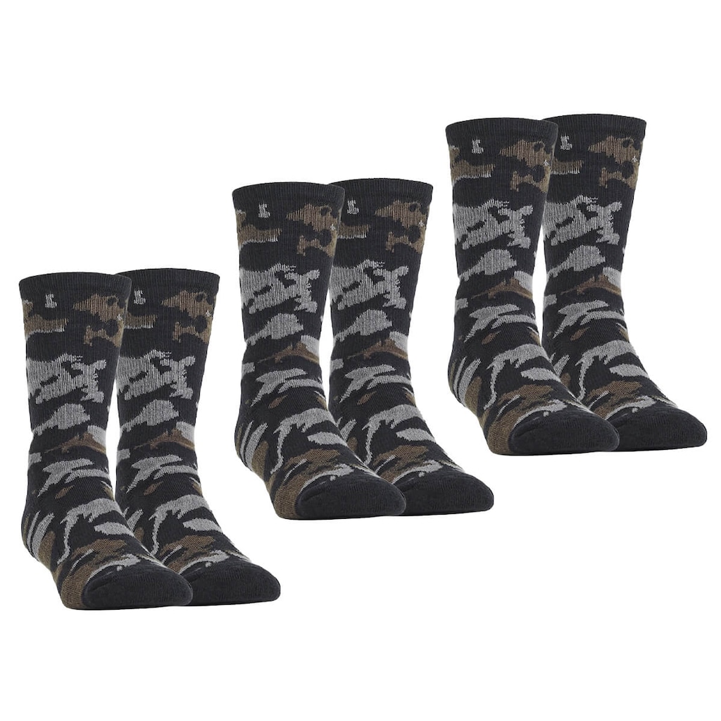 Meia Cano Alto Invictus Tática Action Air - 03 Pares - Unissex