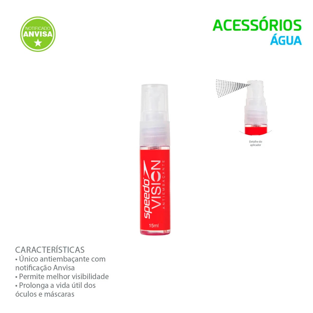 Imagem 3 do produto Kit 2 Unidades Spray Antiembaçante Vision Speedo