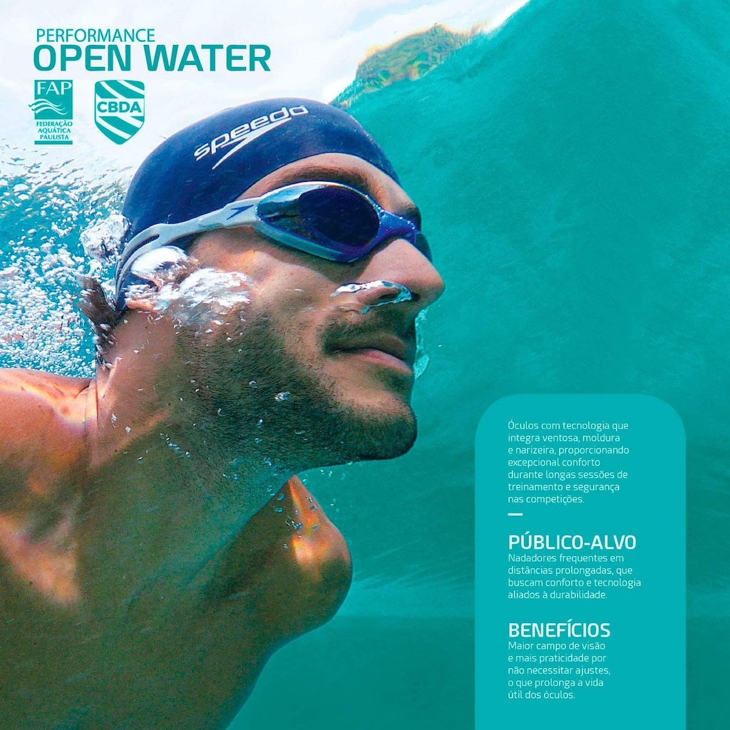 Imagem 4 do produto Óculos de Natação Adulto Speedo Omega Swim Mask