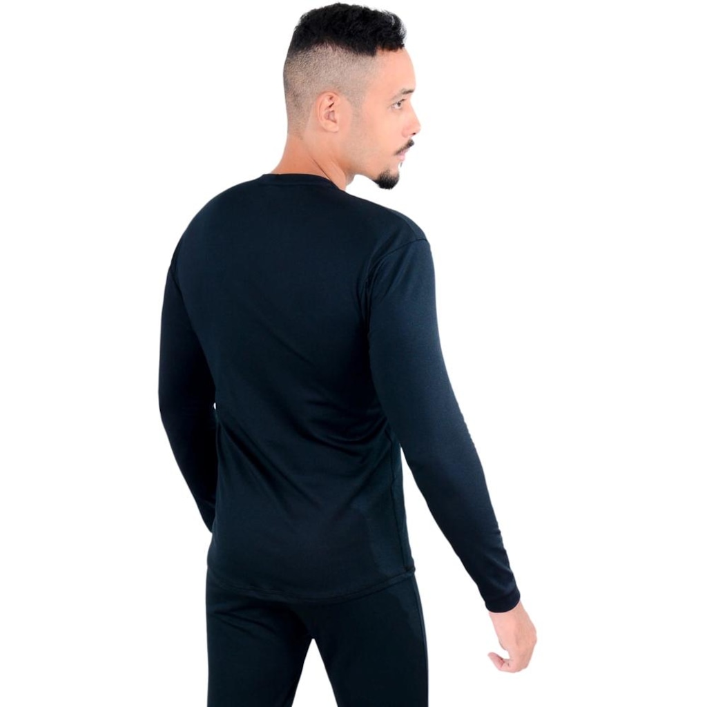 Imagem 2 do produto Camiseta Térmica Segunda Pele Roupas Térmicas - Masculina