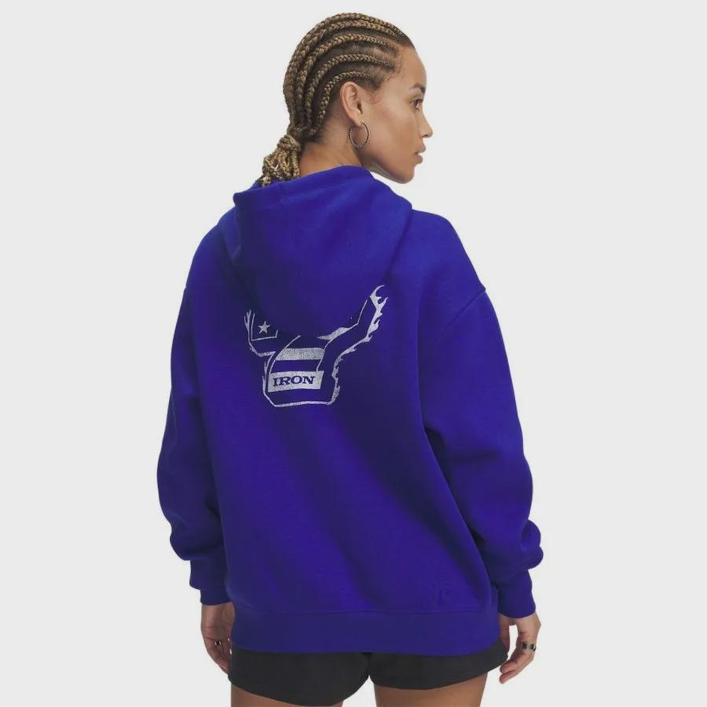 Imagem 2 do produto Blusão de Moletom Feminino Under Armour Project Rock Iron Paradise
