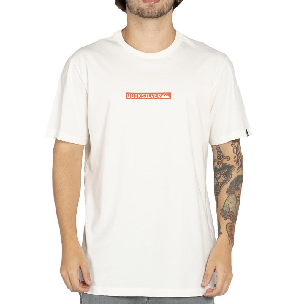 Camiseta Quiksilver Clicker Logo DNA WT25 Masculina