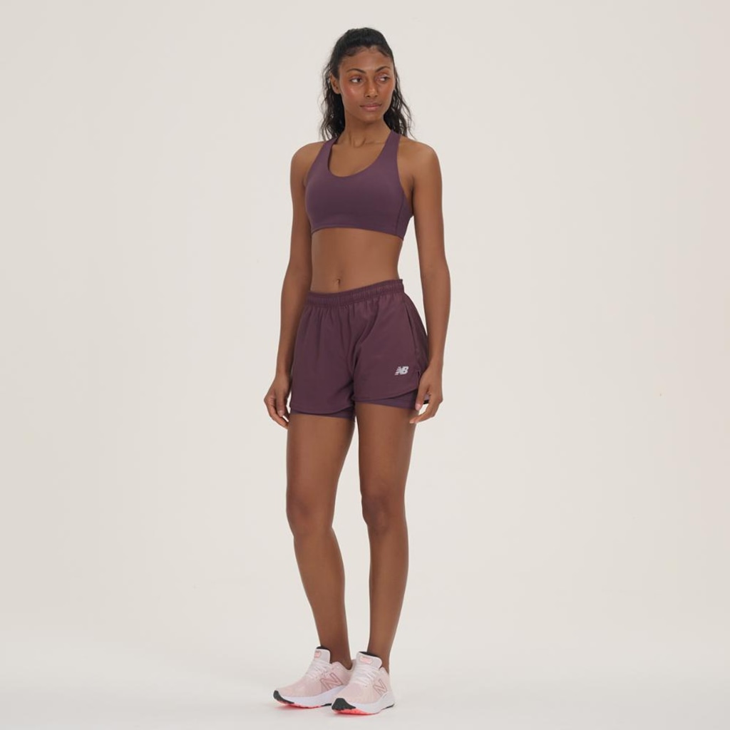 Imagem 5 do produto Short Feminino New Balance Sport Essentials 2 In 1
