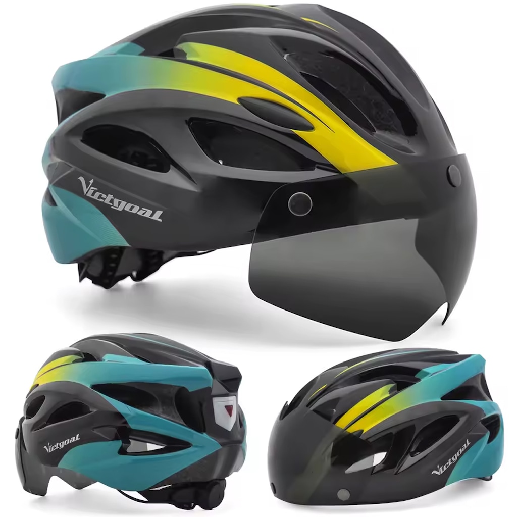 Imagem 2 do produto Capacete para Ciclismo Adulto Gold Sports Victgual Ultra Leve