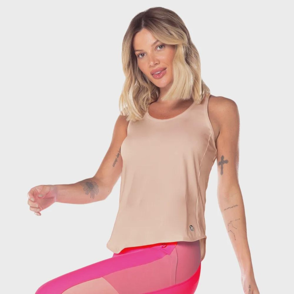 Camiseta Regata Feminina Vestem Dry-Fit Roller