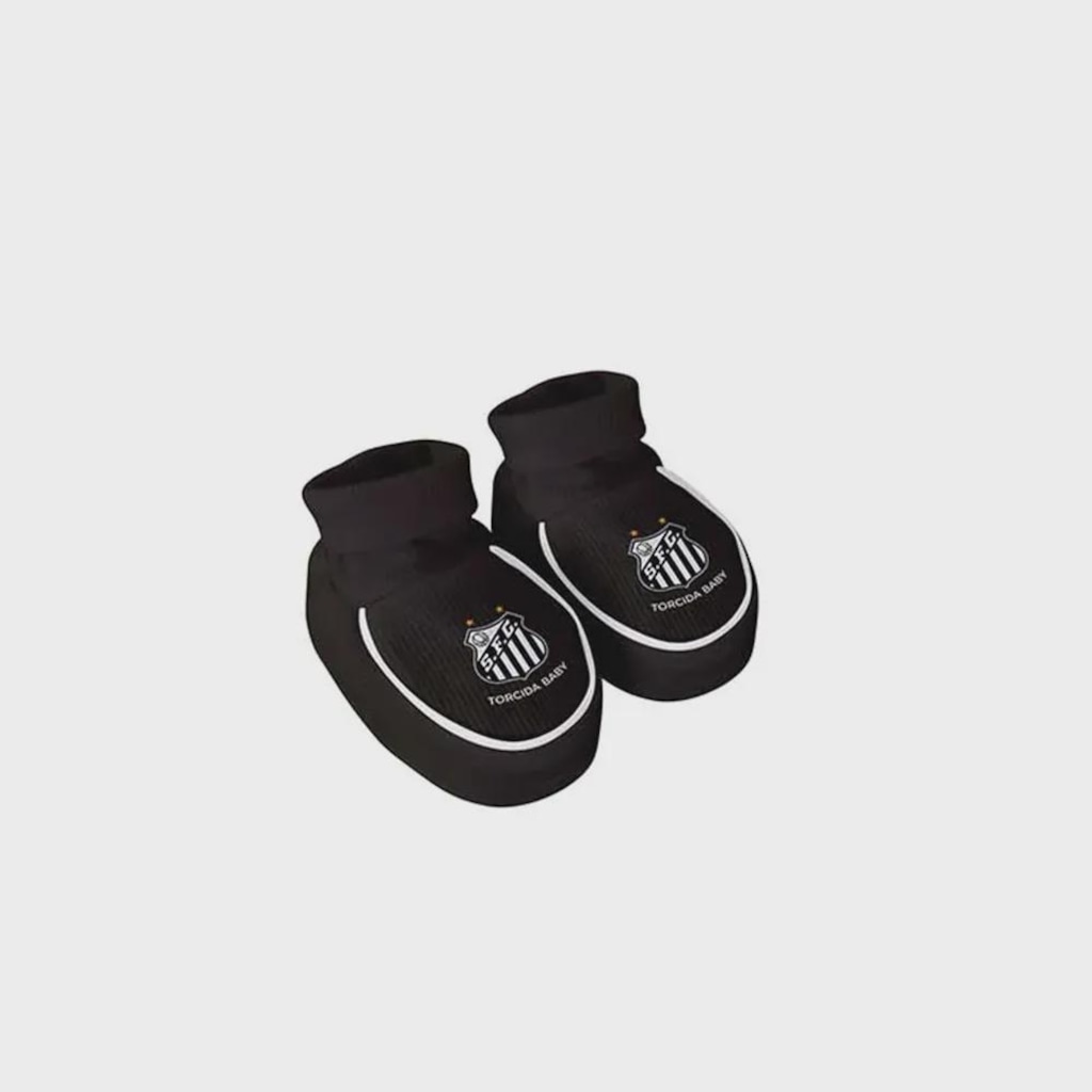 Imagem 4 do produto Kit Infantil Torcida Baby Santos 3 Peças