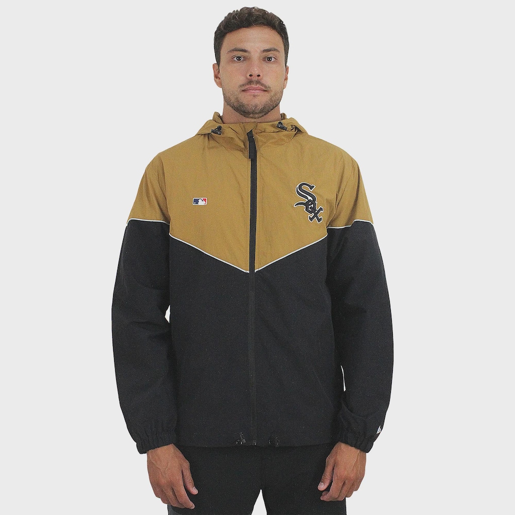 Imagem 3 do produto Jaqueta com Capuz Masculina New Era MLB Chicago White Sox