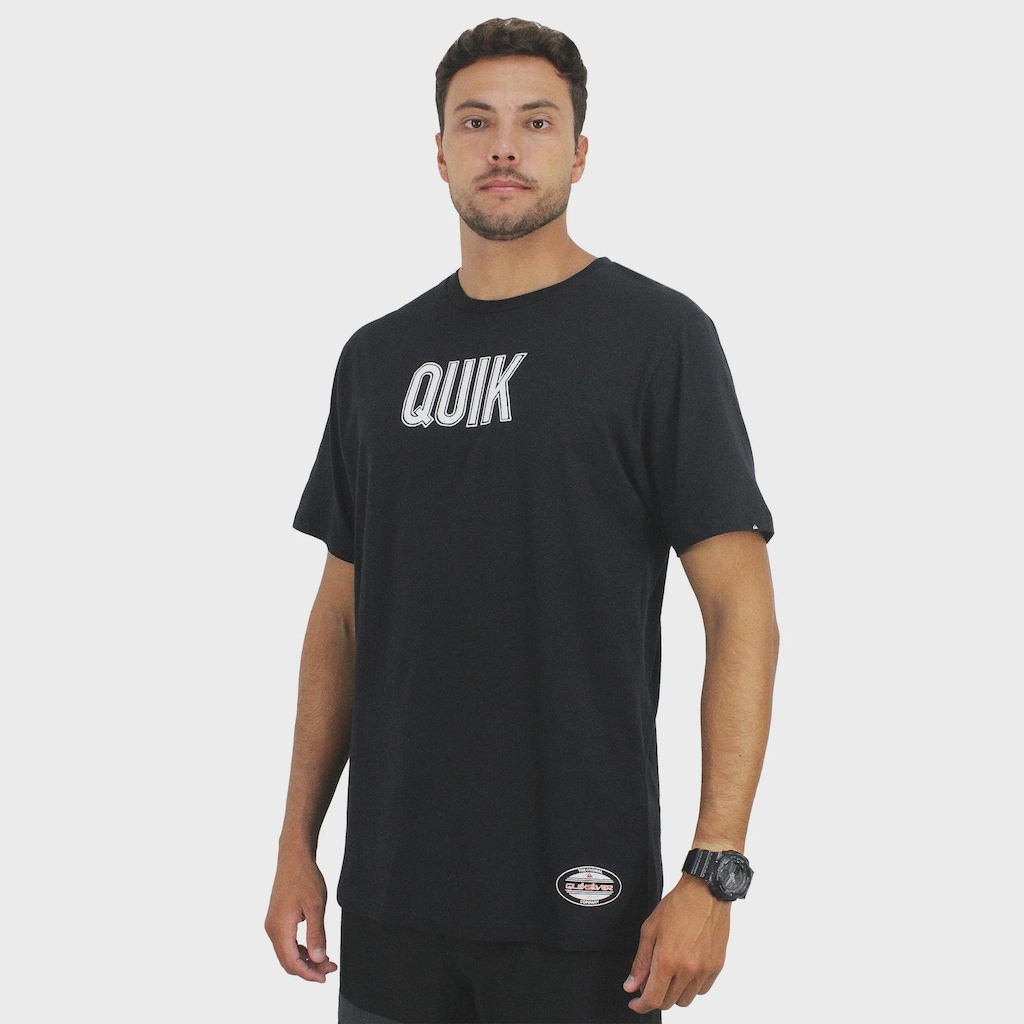 Camiseta Quiksilver Emb Quik Outdoor Masculina