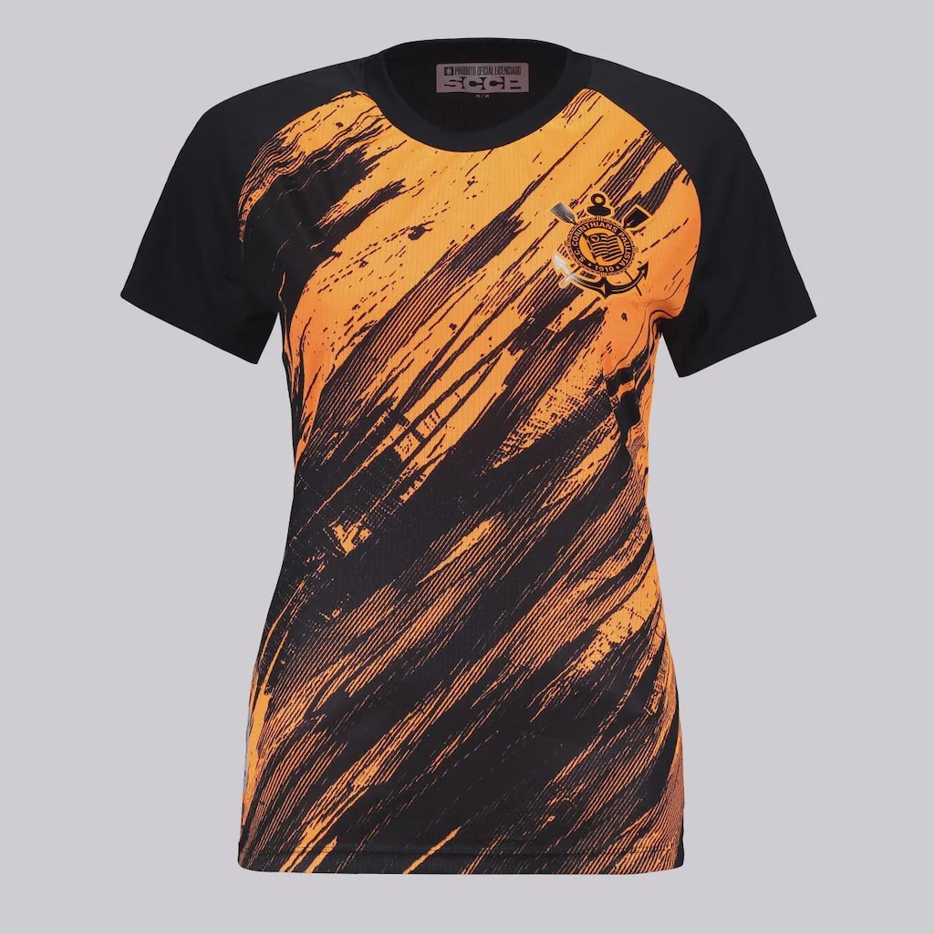 Camisa do Corinthians Rajados Feminina