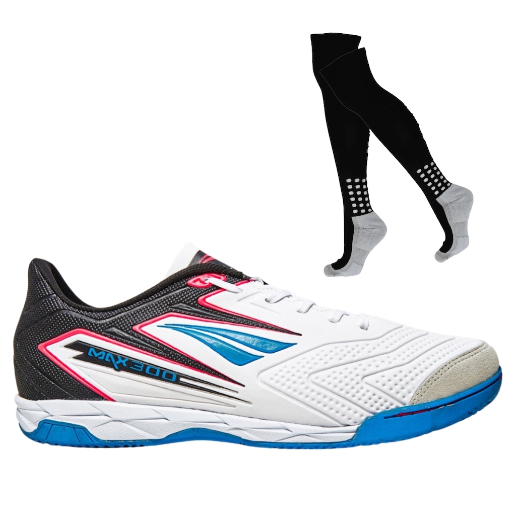 Chuteira Futsal Adulto Penalty Max 300 + Meião