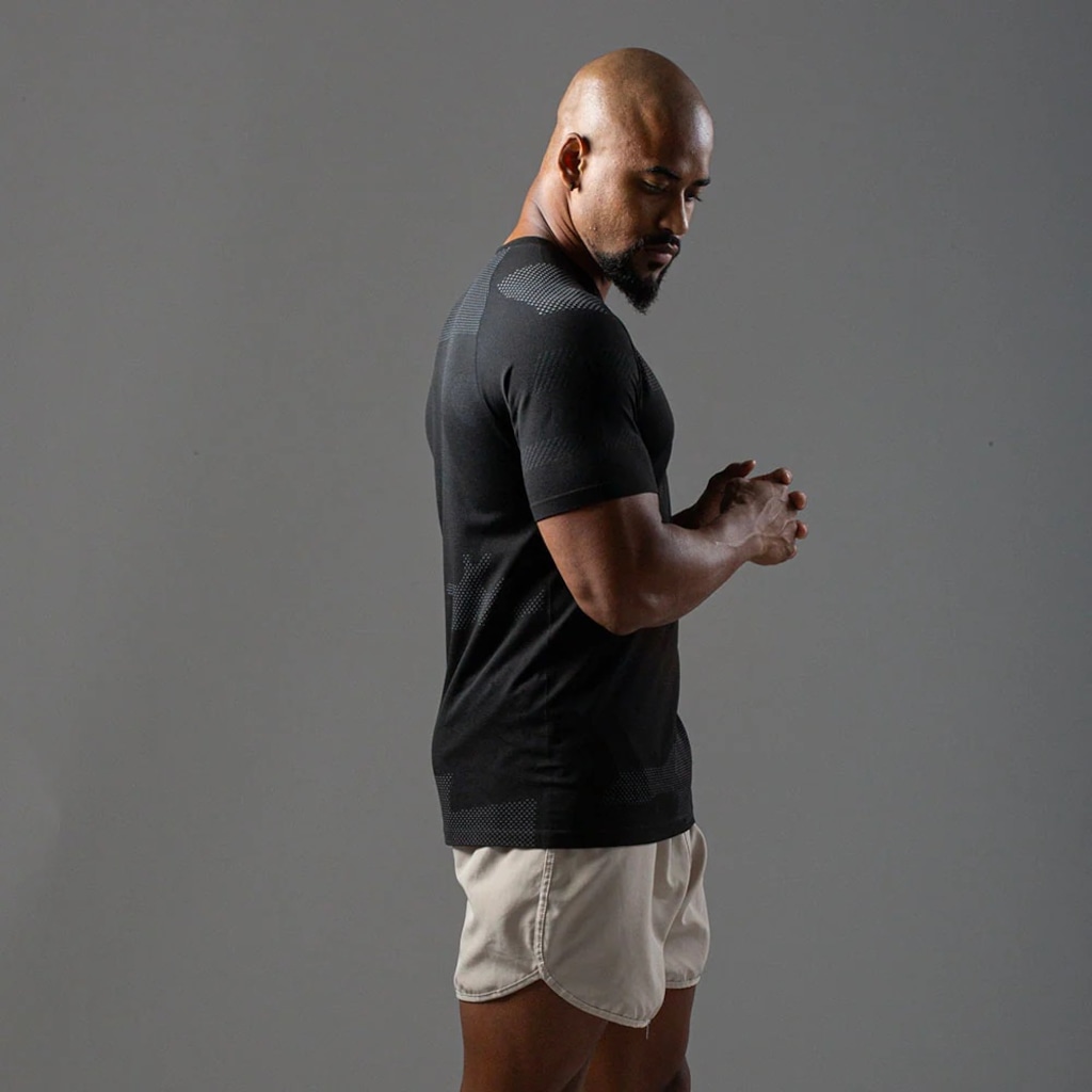 Imagem 4 do produto Camiseta Alpha CO. Apex Dry Middle Lupus Sem Costura Masculina