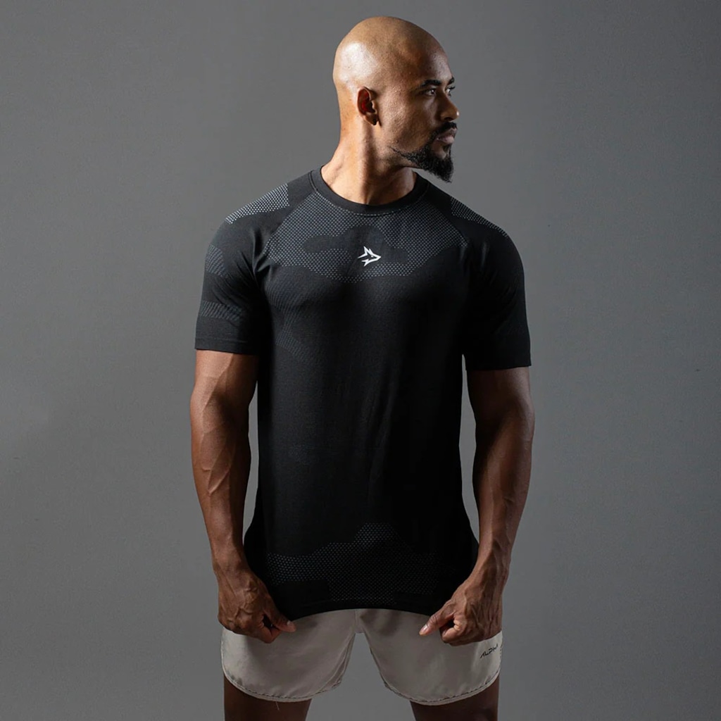 Imagem 5 do produto Camiseta Alpha CO. Apex Dry Middle Lupus Sem Costura Masculina