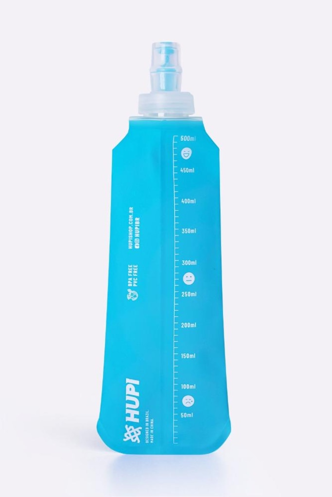 Imagem 2 do produto Garrafa Dobrável Soft Flask HUPI 500ml - Boca Pequena