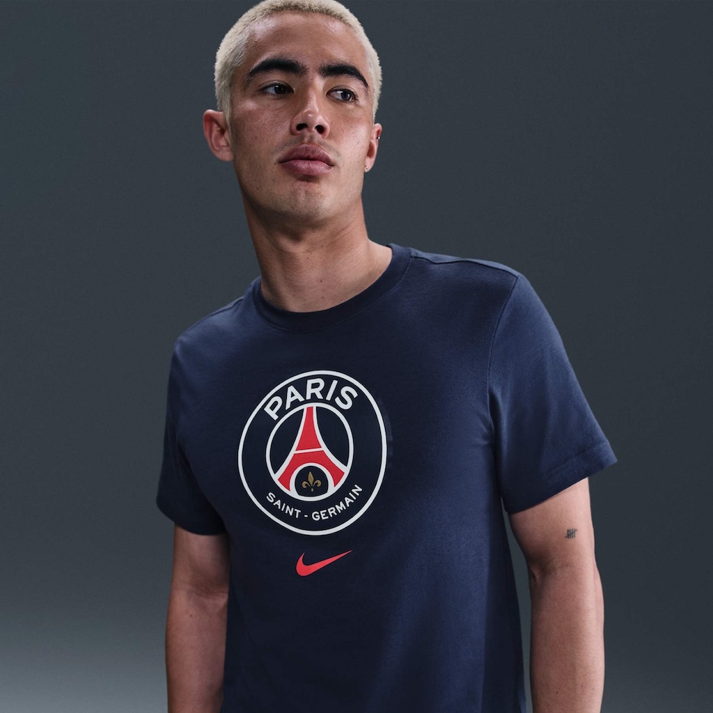 Camiseta Paris Saint-Germain Nike Crest Masculina