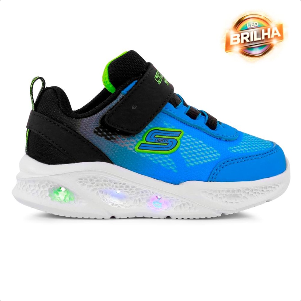 Imagem 2 do produto Tênis Infantil Skechers Meteor Lights Krendo