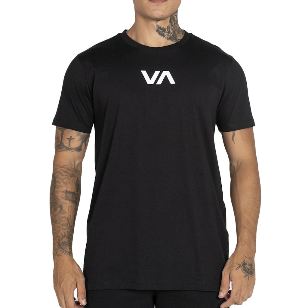 Camiseta Masculina RVCA VA Side Back Plus Size WT25