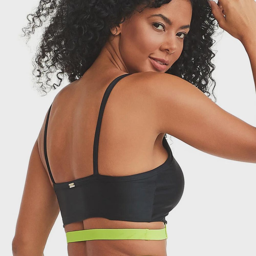 Imagem 3 do produto Top Fitness Feminino Caju Brasil Atletika Fashion Fitness