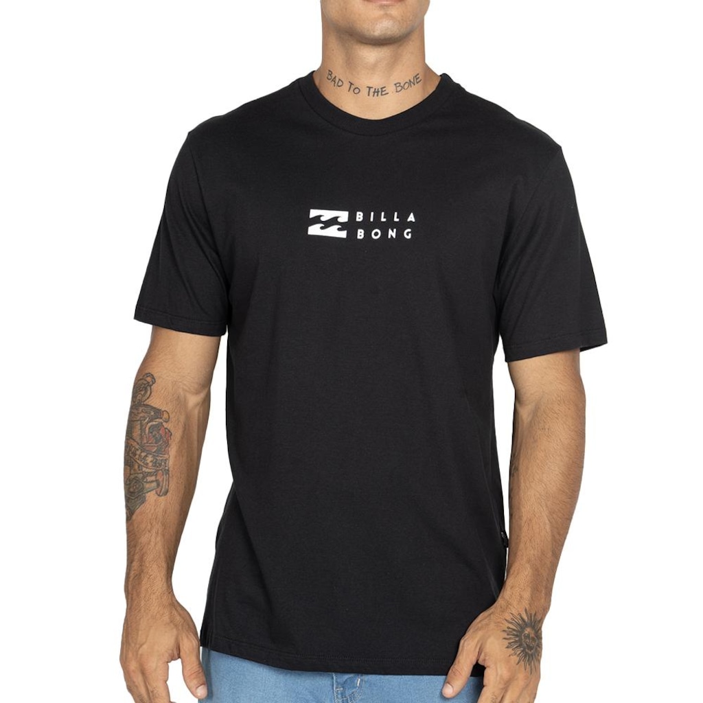 Camiseta Masculina Billabong United WT25