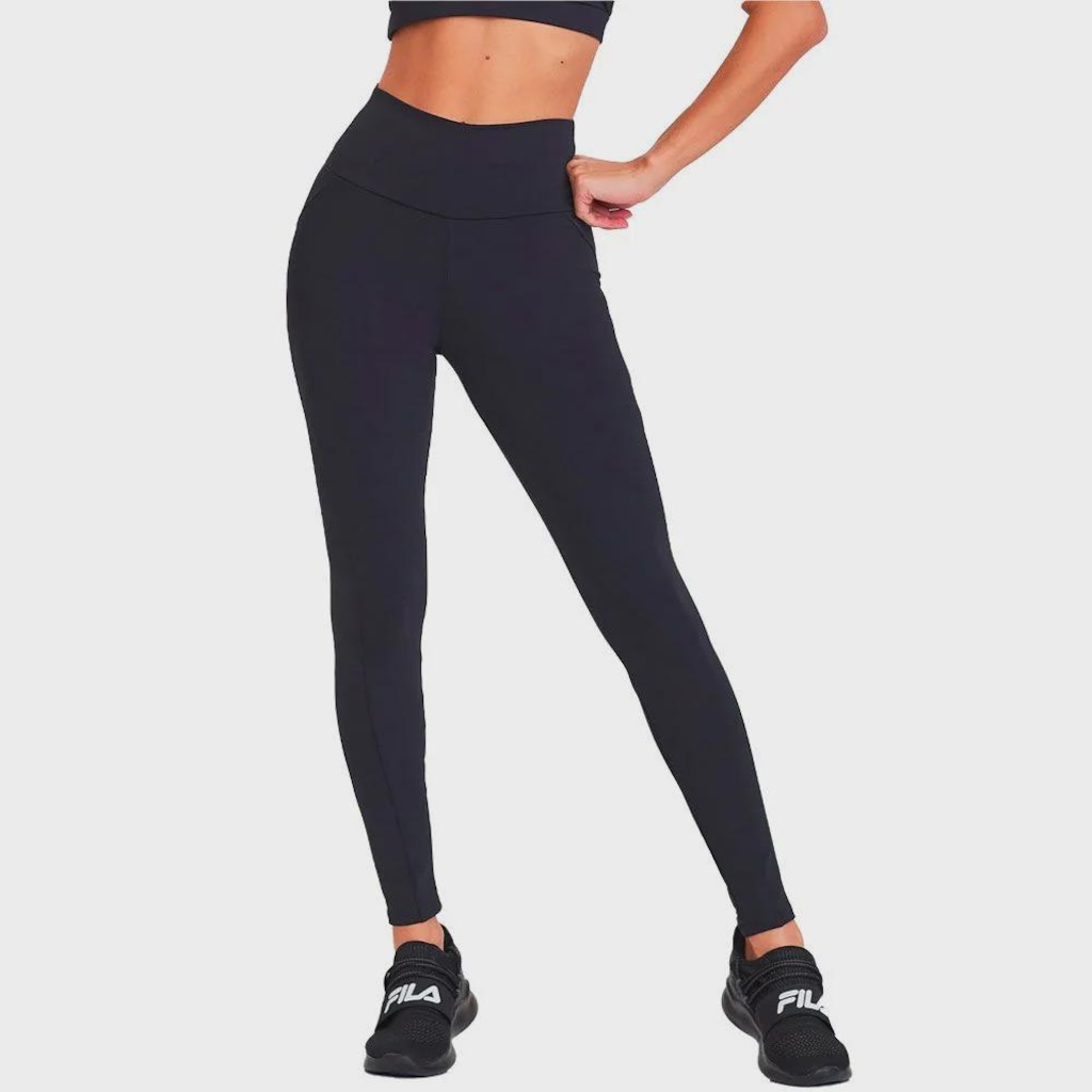 Calça Legging Feminina Caju Brasil Nakay Recortes