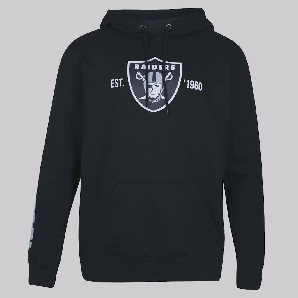 Blusão de Moletom Masculino New Era NFL Las Vegas Raiders Core
