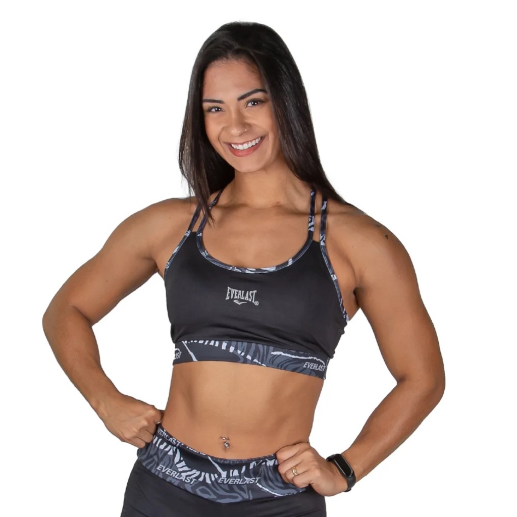 Top Everlast Ever Cross Alça Dupla Feminino