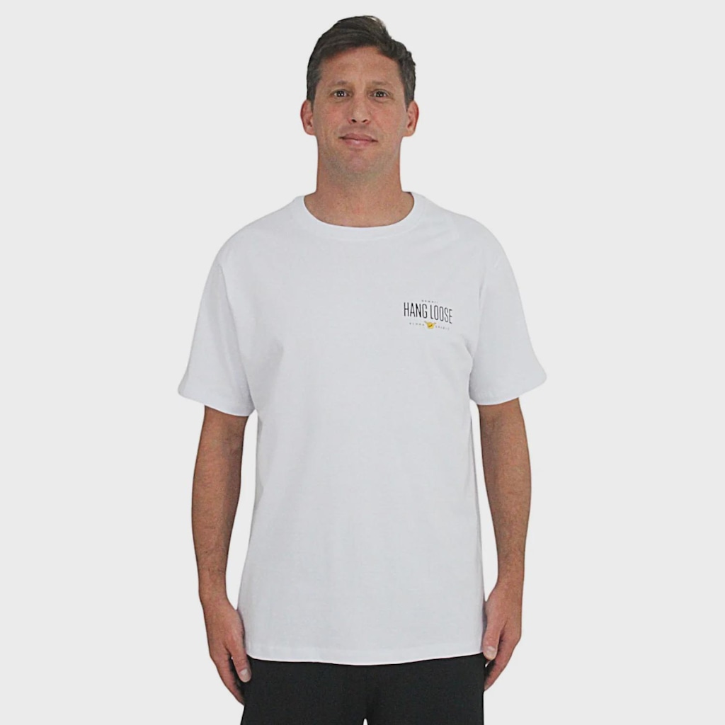 Camiseta Hang Loose Rainbow Masculina