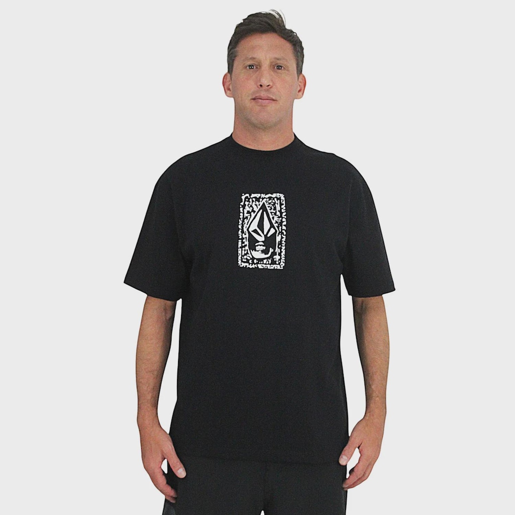 Camiseta Volcom Confort Stone Face Masculina