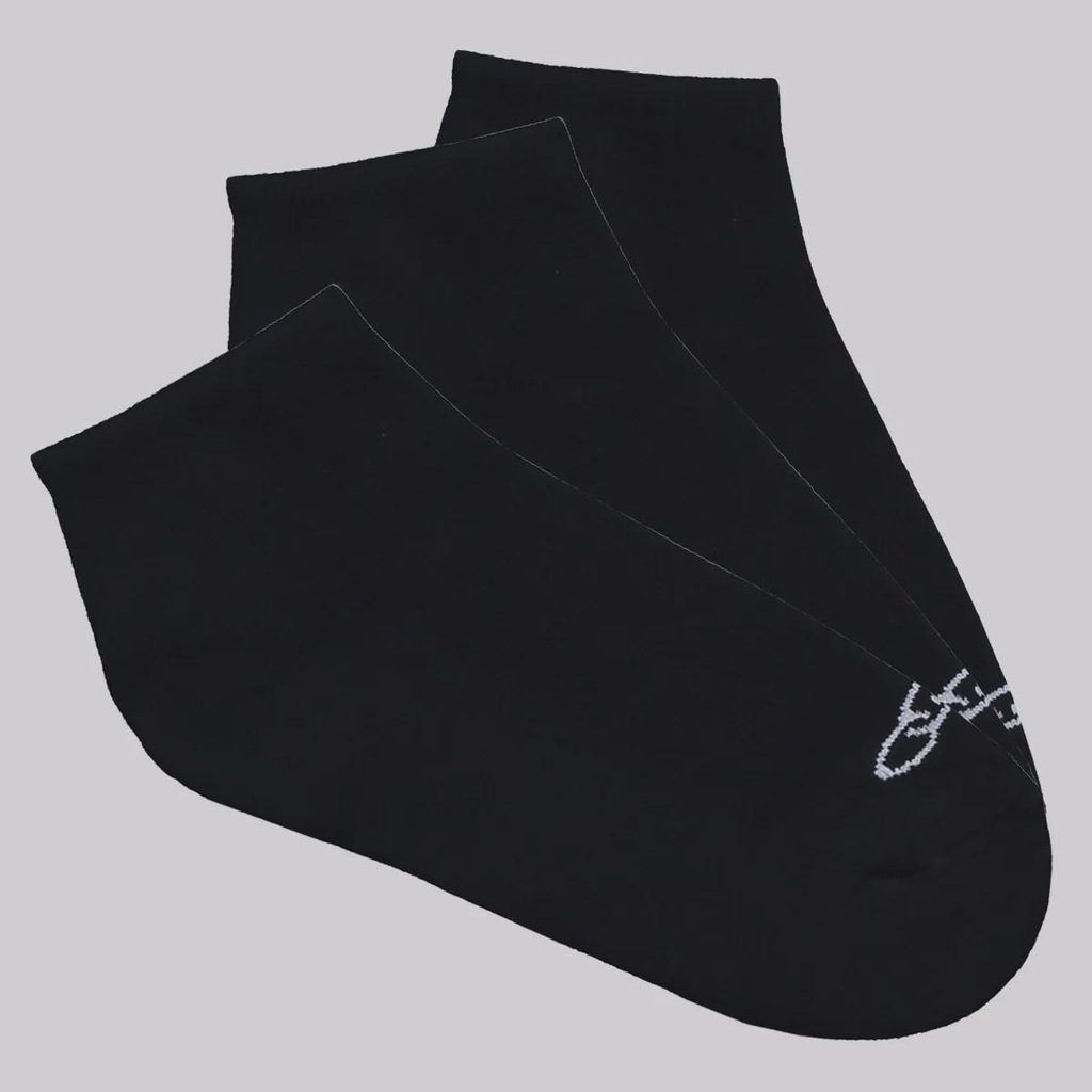 Meia Cano Curto Olympikus - 3 Pares - Unissex