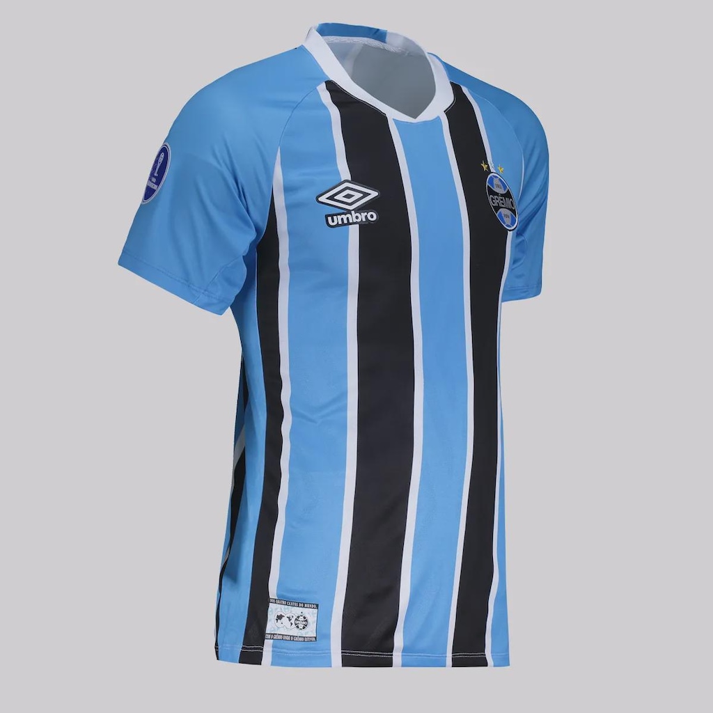 Imagem 2 do produto Camisa do Grêmio I 2025 Umbro Patch Sul-Americana Masculina