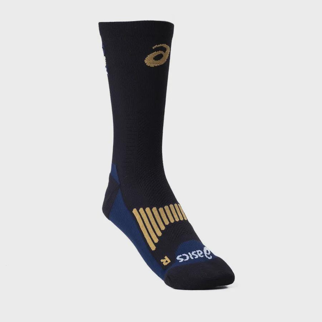 Meia Cano Alto Asics Golden Run - Unissex