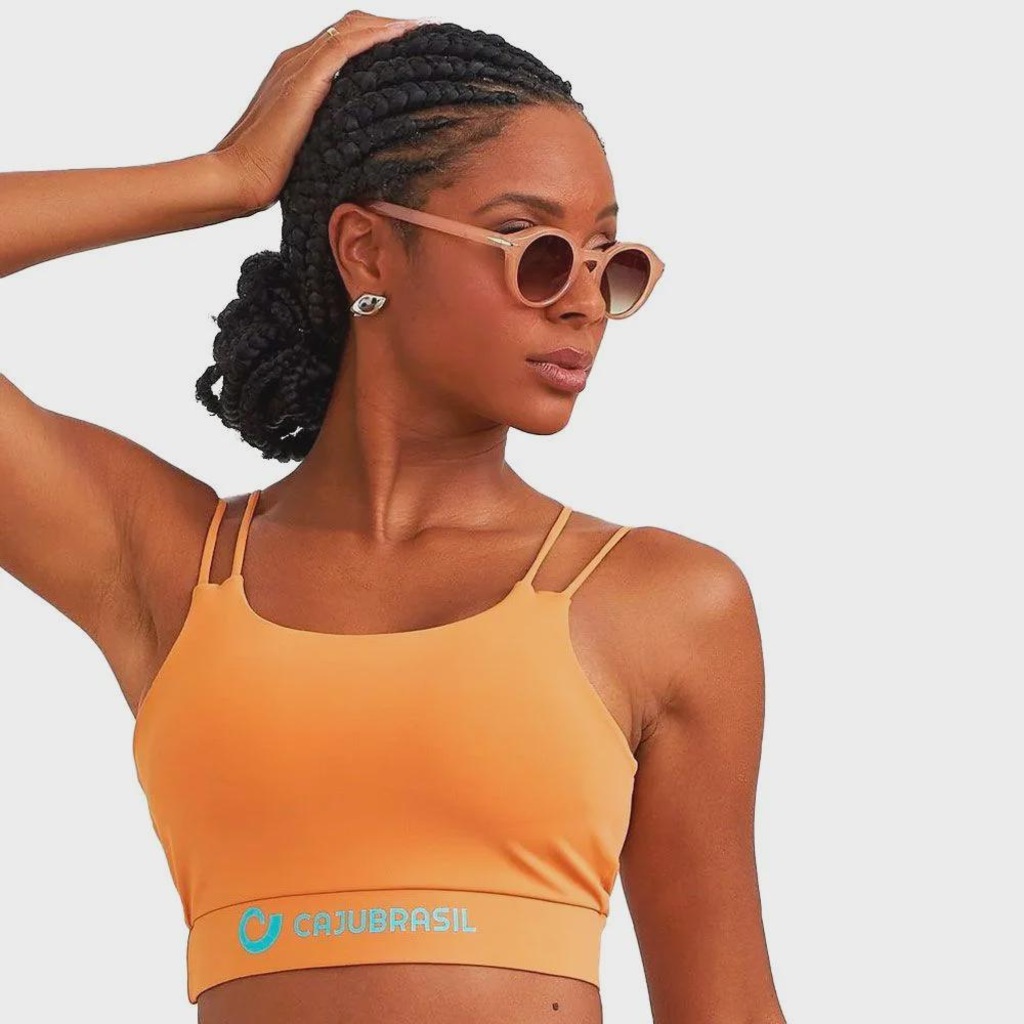 Top Feminino Caju Brasil Nakay