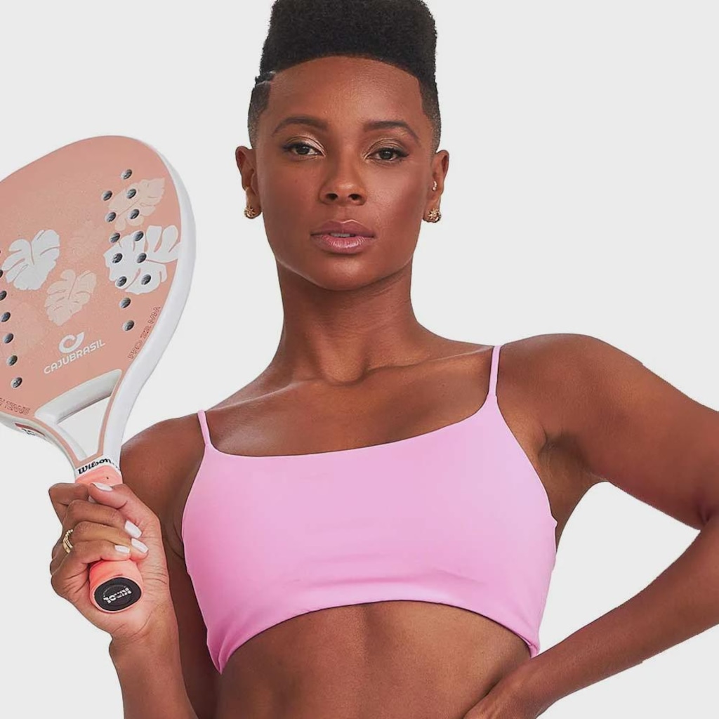 Top Feminino Caju Brasil Classic Sportive