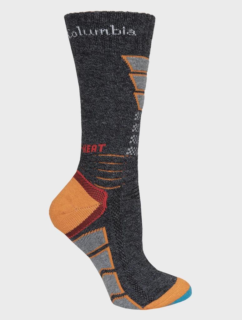 Meia Unissex Columbia Omni-Heat Hiking Crew - Foto 1