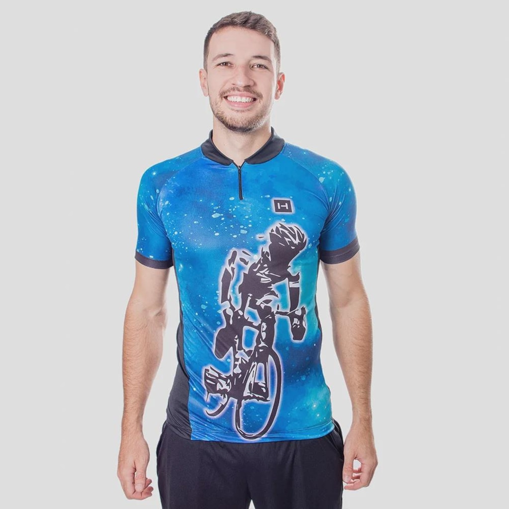 Camisa de Ciclismo Masculina Head